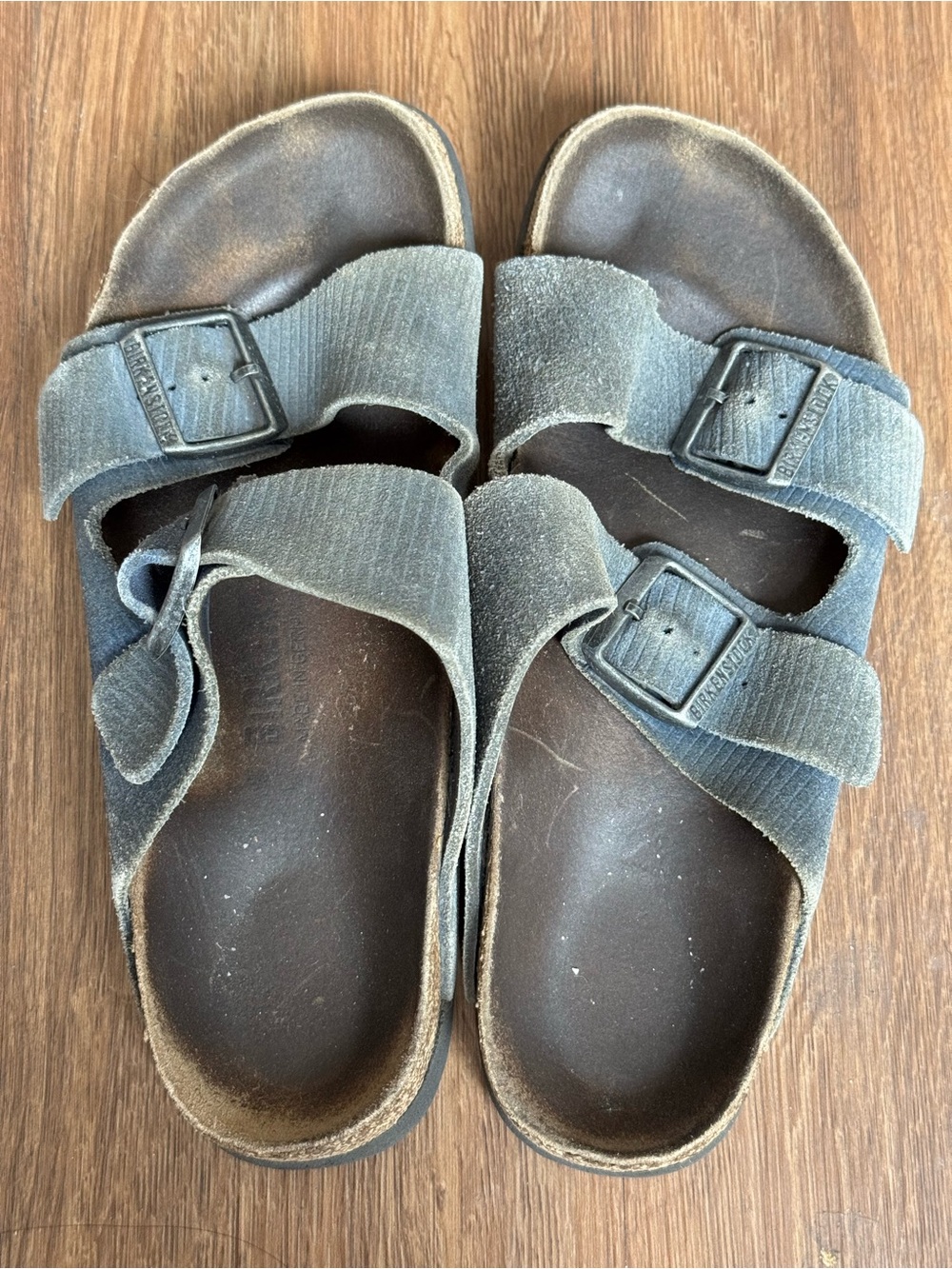Birkenstock Women's Two-Strap Slide Sandals in Black